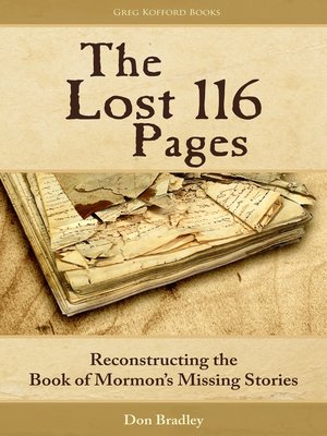 cover image of The Lost 116 Pages
